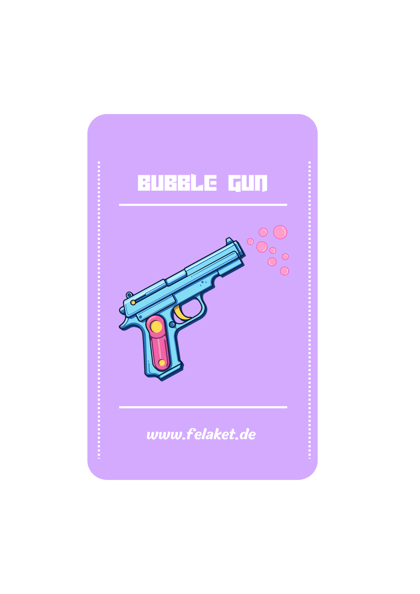 Bubble GUN Duft Felaket